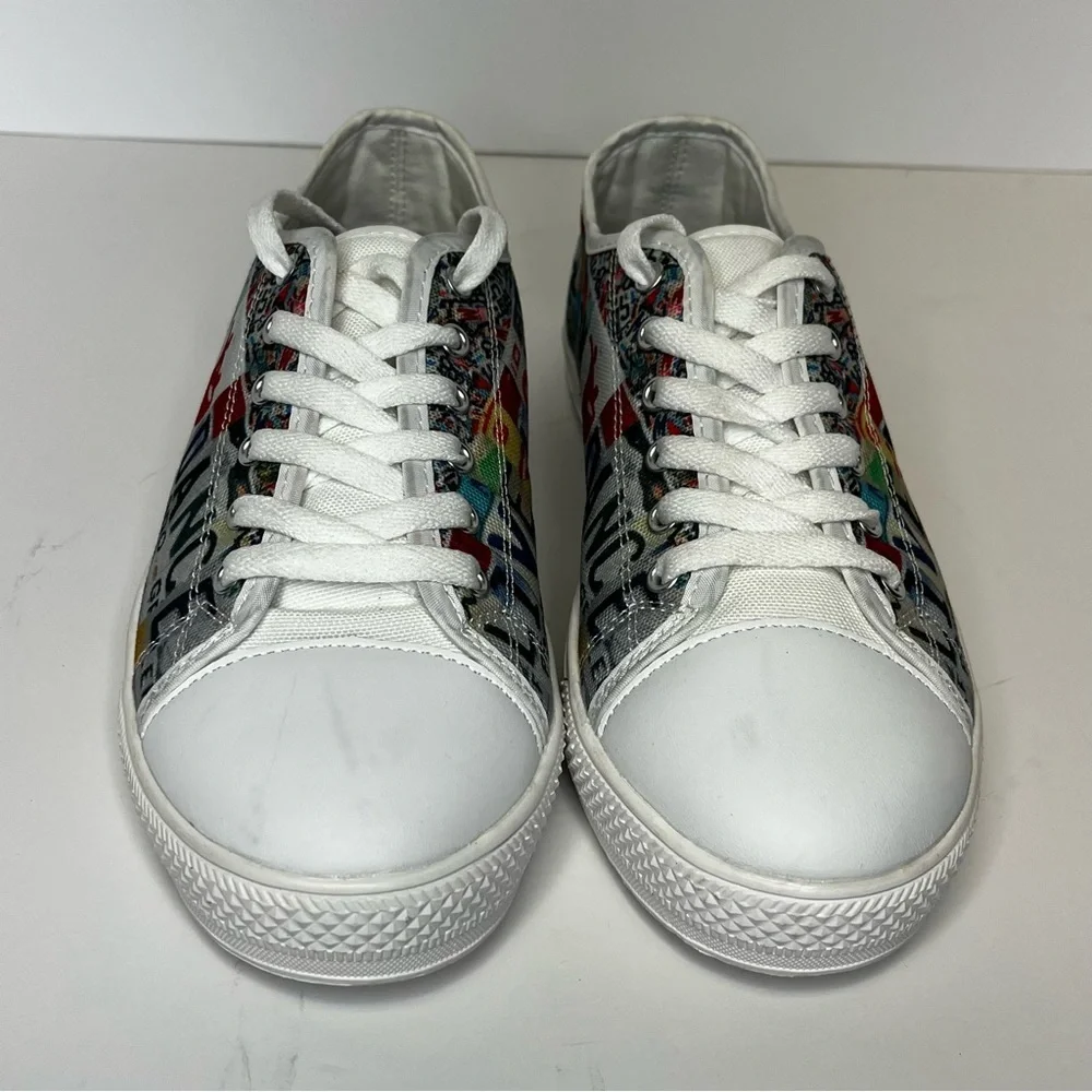 Live Love Dance Graphic Shoes For Men(7) & Women (9) - Picture 6 of 11